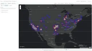 Detecting Ozone Measurements with GeoAnalytics Server