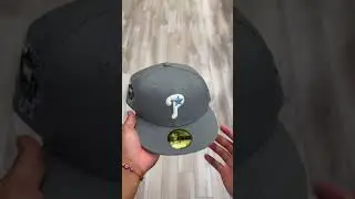Philadelphia Phillies 2006 All Star Game 59Fifty New Era Fitted Hats GITD Storm Gray with SkyBlue Un