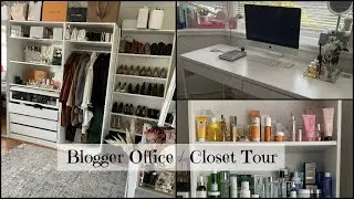 Экскурсия по домашнему офису/шкафу &mdash; Blogger Office Walk in Wardrobe