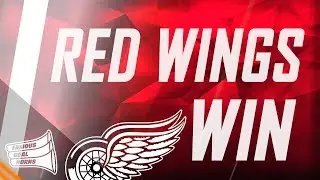Detroit Red Wings 2019 Win Horn (ACCURATE)