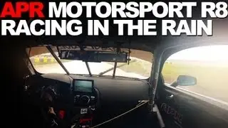 APR Motorsport R8: Dion Von Moltke in the Rain at Homestead