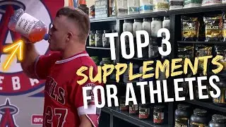 3 Supplements Athletes NEED to Build Muscle and Power ( Science Explained )