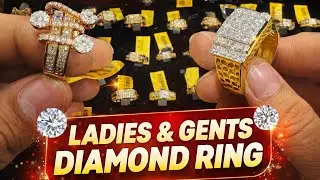 LADIES & GENTS DIAMOND RING 💍 || TRENDING DESIGNS || SATYA JEWELS #newvideo @satyajewels 