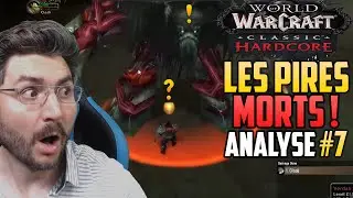 WOW Classic HARDCORE : Analyse des morts les plus tragiques et des meilleures actions ! #7