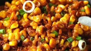 Golden corn fry | ಗೋಲ್ಡನ್ ಕಾರ್ನ್ ಫ್ರೈ  | #goldencornfry #corn #cornfry #cornrecipe