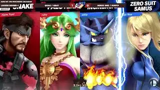 Quag & Gray vs Minus One & RubyD - King Me Doubles Losers R4