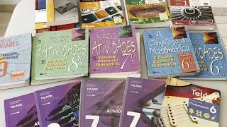 Minha coleção COMPLETA de Livros de matemática: Do básico ao ensino médio