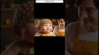 Tropical Baby: The Sweetest Pineapple!/रसीला अनानास बच्चा और उसका नाश्ता/完熟！パイナップル坊やの甘いおやつタイム