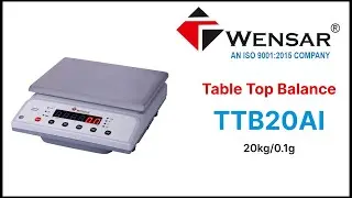 TTB20AI - Installation Video For Table Top Balance