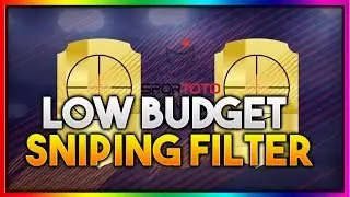 FIFA 18 | INSANE LOW BUDGET SNIPING FILTER | FIFA 18 TRADING METHOD