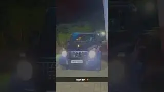 ms dhoni recent video waving at her fan from g wagon #shorts #viral #trending #msdhoni
