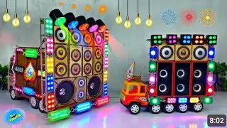 Mini stage making At New Home How to make mini stage Dj  toy mini track loading stage peogrom dj par