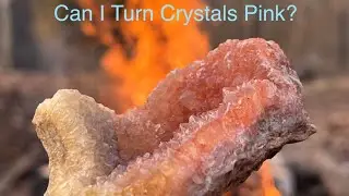 Heat treating Missouri quartz / Will it turn pink?!