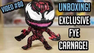 Распаковка Carnage FYE Exclusive Funko Pop 2018