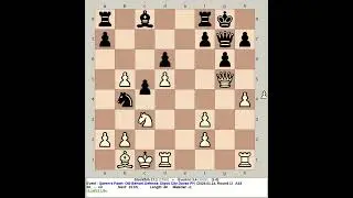 Stockfish 17.1 vs EveAnn 3.4 | Queen's Pawn: Old Benoni Defense #chess