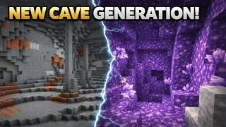 NEW Cave Generation in Minecraft