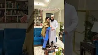 Mehak Malik ne Molana Tariq jameel Sb ko girne se bacha liya 😍  #shorts #mehakmalik #tariqjameel 😎
