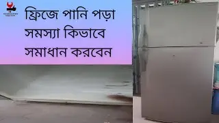 ফ্রিজে পানি পড়া সমস্যা সমাধান | Sharp Fridge SJEK302BL Tips