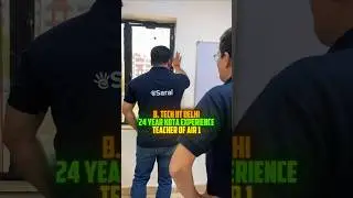 Physics LEGEND Revealed 🔥 IIT Delhi, Teacher of AIR 1 💀| IIT Motivation #shorts #esaral #iit #jee