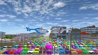 ALL REINBOW SUPER CAR COLLECTION AT PUBLIC ROAD 😱🚔🚒✅. SAKURASCHOOLSIMULATOR 🚔🚒🤯😍✅✅