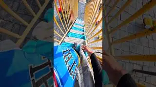 bella ciao playground parkour climbing POV 😁 #escape #slide