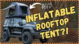 Палатка для крыши за 615 долларов, которая меняет всё (🤫она НАДУВНАЯ!) ⛺️Надувная палатка для крыши