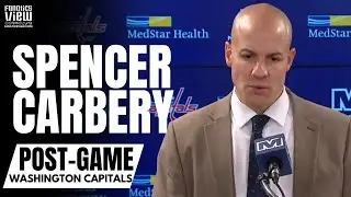 Spencer Carbery Reacts to Capitals vs. Canucks: 