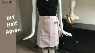 Half Apron Sewing Tutorial