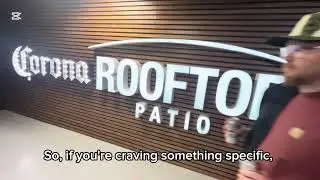 Corona Rooftop Patio Inside Rogers Centre #rogerscentre