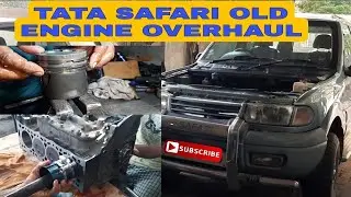 Tata Safari बहुत ज्यादा गरम हो गई पिस्टन बी सीज हो गऐ || Engine Overheat & Engine Overhaul