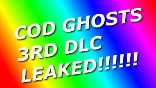 COD GHOSTS DLC 3rd LEAKED!!