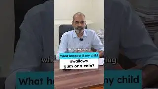 What happens if my child swallows coins or gum? #amrithospital #pediatrics #swallowinggum