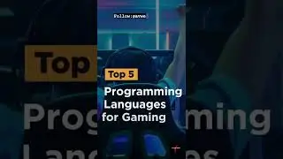 Top 5 Gaming Languages | Computer Science | AV WEB CODE | #shorts #short #facts