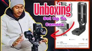 HIFFIN HOT-L Type Unboxing|Camera L Bracket Vertical Content|l shape camera bracket|Mohit Godda Vlog