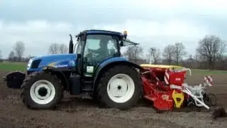 Wiosenny siew zboża. POTTINGER w roli gł&oacute;wnej.