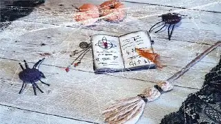 EMBELLECEDORES TERRORIFICOSSS 👻(Scrap tutorial)Embellecedores Halloween