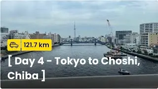 [ Japan Pacific Cycling Road ] [ Day 4 - Tokyo to Choshi ] [ Route Video ]