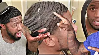 WHY I CUT MY 360 WAVES LOW!