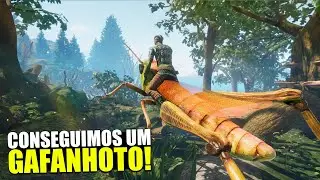 INCRÍVEL! CONSEGUIMOS UM GAFANHOTO! | Smalland Survival the Wild