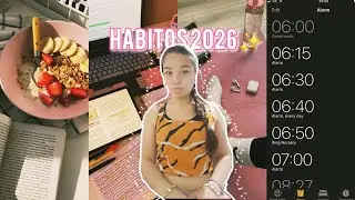 10 habitos para el 2026✨️ *para ser tu mejor versión* 