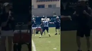 #Cowboys Джейдон Блю АКРОБАТИЧЕСКИЙ ПРИЁМ ОДНОЙ РУКОЙ в тренировочном лагере! #dallascowboys #att...