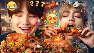 BTS едят всё подряд 😂 (Забавные моменты с едой) 2026