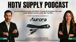 Aurora Multimedia CA0061-2 Dual IR Emitter for use with WACI series with No Tariffs