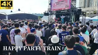 【肉フェス 2025 × アニメメメ】「HAPPY PARTY TRAIN」-  Aqours / 【オタ芸】ラブライブ DJ kabigoon コール やぐらお台場 Meat Fes