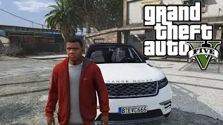 🚙 From the DESERT to PILLBOX CENTER with the Range Rover Velar! | GTA 5 MOD (Franklin)