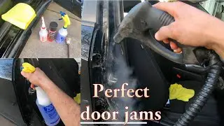 Best way to clean door jams / Auto Detailing