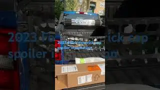 2023 Ford Maverick cap spoiler installation