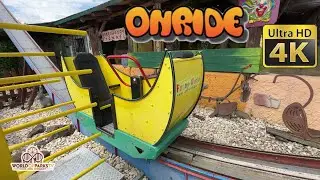 Goldminen Express - Butterfly Coaster (Onride POV) Funny World Kappel Grafenhausen Freizeitpark 2024