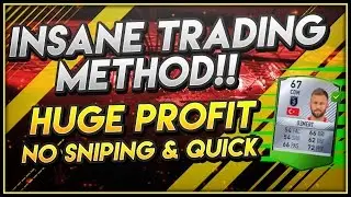 FIFA 17 - INSANE TRADING METHOD! (MASSIVE PROFITS, QUICK AND EASY!!)