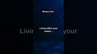 Living within your means... #shorts #moneyfacts #moneymindset #financialfreedom #financialsuccess